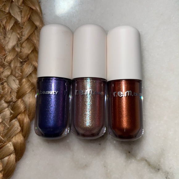 Ariana Grande Makeup Bundle Rem Beauty Midnight Shadows Lustrous